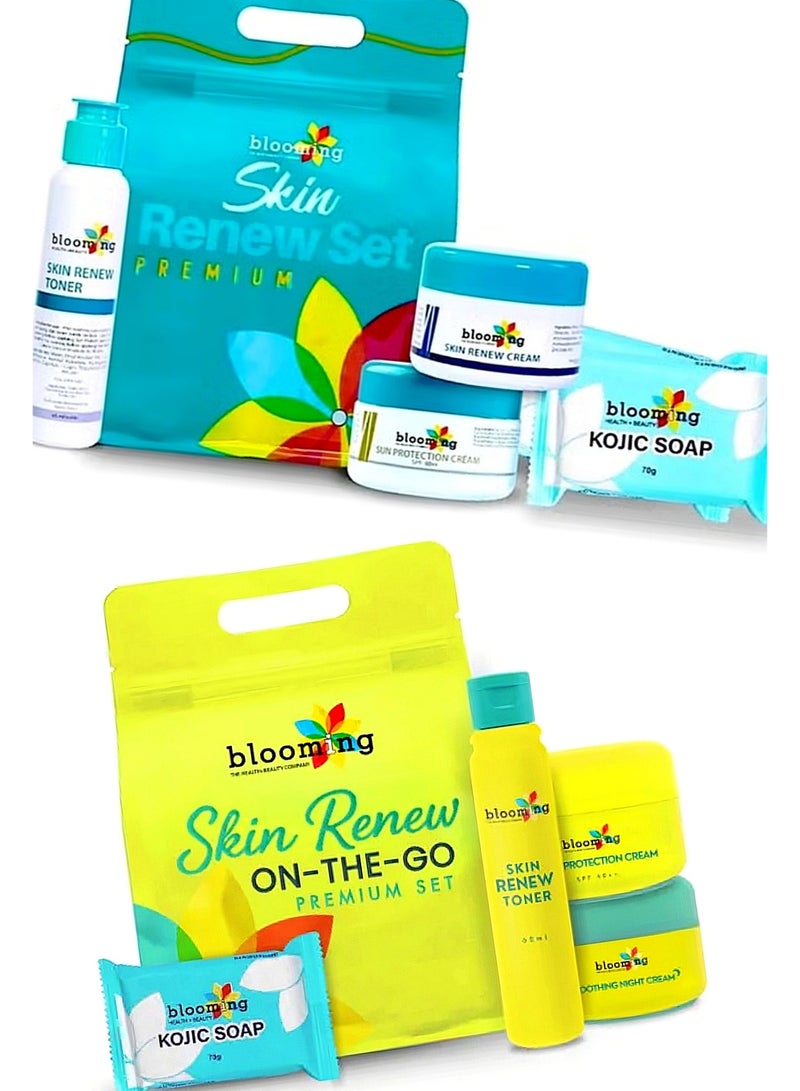 بلومينج مجموعة بريموم لتجديد البشرة المتألقة أثناء التنقل + مجموعة تجديد وتجميل البشرة من بلومنج - Image 2